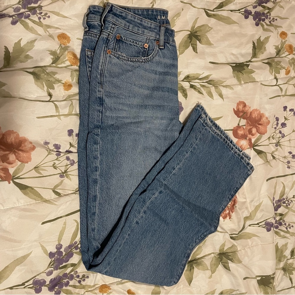 American Eagle Size 8 Long 90’s Bootcut Jeans